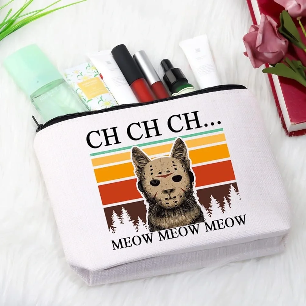GJTIM women’s Best Yorkie Mom Ever Graphic Makeup Bag